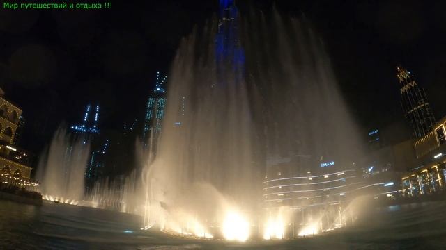 DUBAI 2021.Самый красивый поющий фонтан .The most beautiful singing fountain in the world. смотреть онлайн