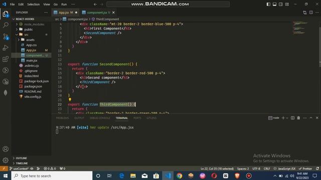Complete Guide to React Hooks - useContext Hook смотреть онлайн