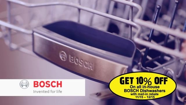The Flooring Place - 10% Off On Bosch Dishwashers смотреть онлайн