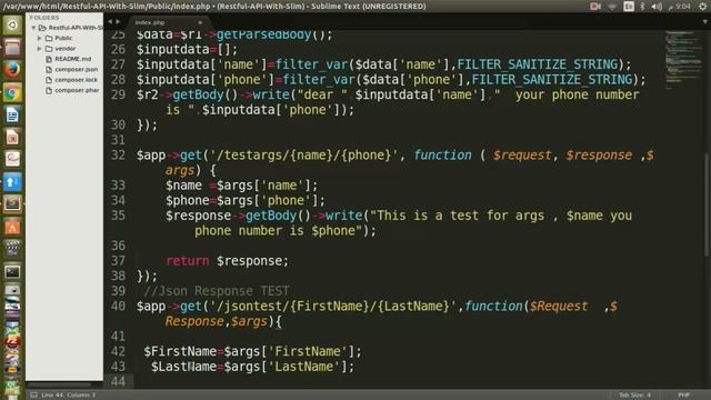 #9 كورس تطوير خدمات الويب و API في لغة Restful API With Slim -PHP | ارسال JSON Response смотреть онлайн