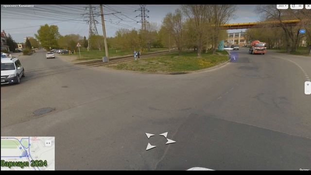 ПОДРОБНО пр. Калинина г Барнаул 2024 (от ул. Кулагина до пр. Космонавтов) смотреть онлайн