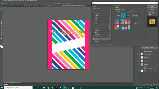 Custom Rice Krispies Treat Wrapper in Photoshop смотреть онлайн