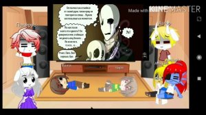 Undertale реакция на « не надо скрывать « Ω Gacha Club Ω Часть 3 Ω + Бонус