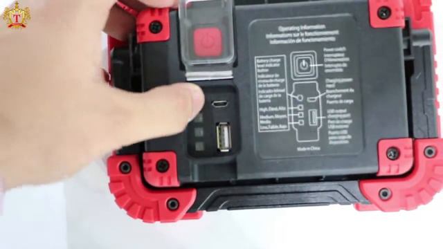 30 Watt Portable LED Lantern Camping light смотреть онлайн