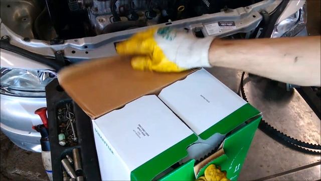 КАК НАТЯНУТЬ РЕМЕНЬ ГРМ? ГРМ ОПЕЛЬ 1.6 X16SZR - НАТЯЖЕНИЕ РЕМНЯ ГРМ ПРИ ПОМОЩИ ПОМПЫ!!! ЗАМЕНА ГРМ. смотреть онлайн