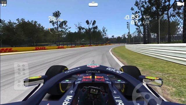 W12 vs. RB16B — acceleration and braking смотреть онлайн