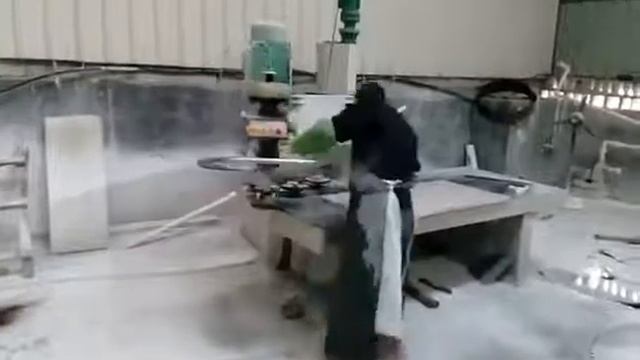 Станок для полировки, шлифовки камня. Коленно-рычажный полировальный станок по камню. смотреть онлайн