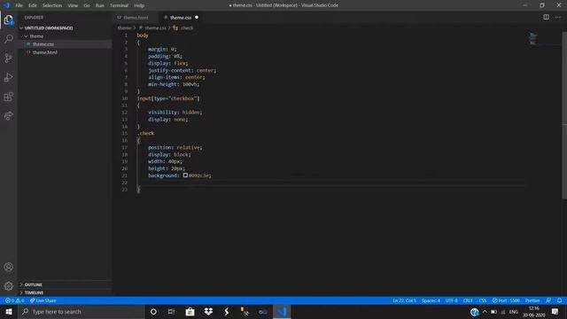 CSS custom checkbox | Dark/Light mode | Tamil | Tech Spot! | смотреть онлайн