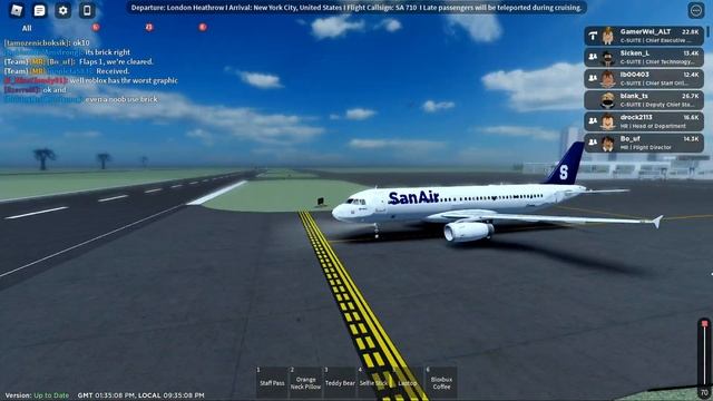 SA710 - San Air Flight (Roblox Airline Flight) смотреть онлайн