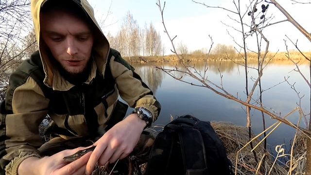 Рыбалка на озере (1_ый день) охота за щукой смотреть онлайн
