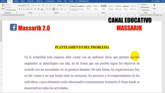 CÓMO REDACTAR EL PLANTEAMIENTO DEL PROBLEMA PASO A PASO CON EJEMPLO (PROYECTO DE INVESTIGACIÓN) смотреть онлайн