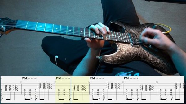 Drowning Pool – Bodies POV Guitar Lesson/Cover | Screen Tabs