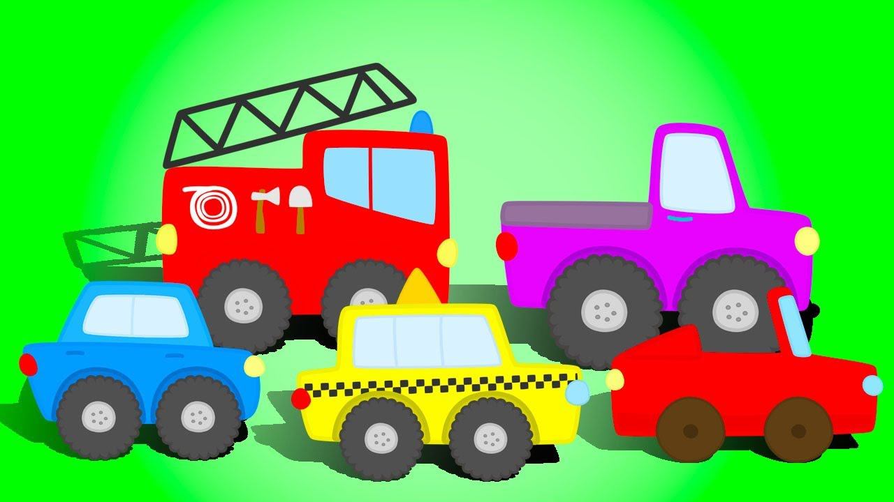 Большой Сборник про Машинки. ПОЖАРНАЯ машина на вызове, ПОЛИЦЕЙСКИЕ машинки разных стран смотреть онлайн