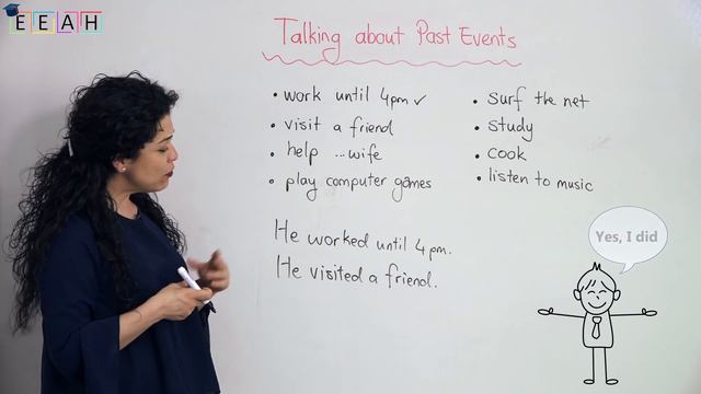 Elementary English #1: Talking About Past Events | Easy English at Home смотреть онлайн