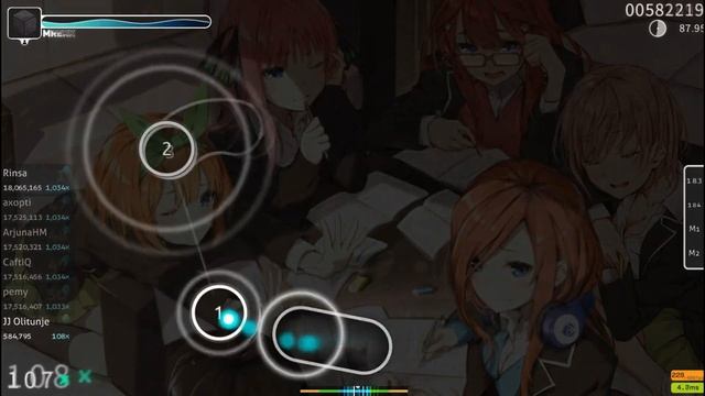 I Passed Gotoubun no Kimochi [Hard With DT] 5 Stars And I Got (C) смотреть онлайн