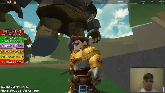 Симулятор титана в роблокс смотреть онлайн