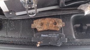 Жуткий скрип и писк с  заднего колеса