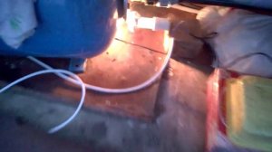 Мой обогрев насосной станции зимой .