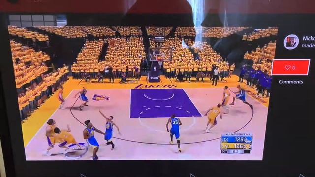 NBA 2K18 - LONZO BALL 3 POINTER BUZZER BEATER MY CAREER!!! смотреть онлайн