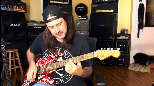How To Play Everybody Wants Some By Van Halen - Including Guitar Solo - Van Halen Guitar Lesson смотреть онлайн