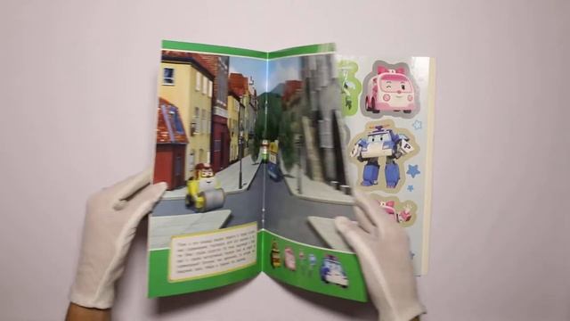 Робокар Поли. Многоразовые наклейки. ТМ ROBOCAR POLI смотреть онлайн