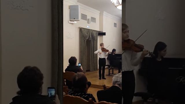 Сицилиана Бах .Никифоров Никита смотреть онлайн