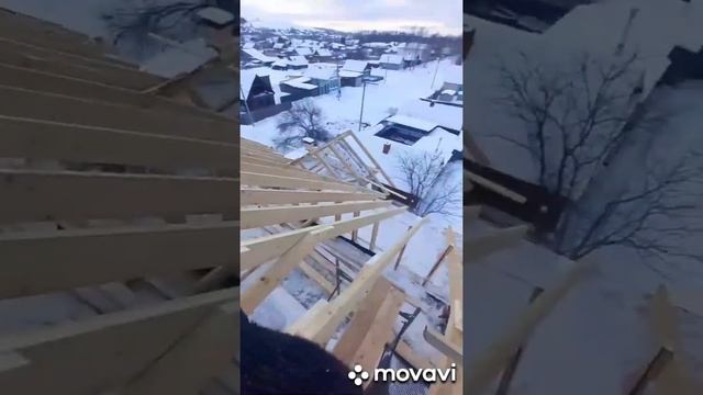 Монтаж гибкой черепицы( мягкой кровли.) смотреть онлайн