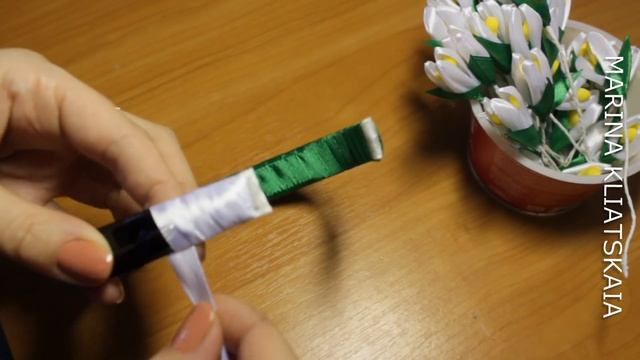 Ободок с подснежниками /(ENG SUB)/ Wreath with snowdrops/ Марина Кляцкая смотреть онлайн