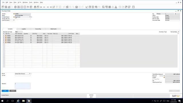 USABILITY SERIES – RESIZING WINDOWS IN SAP BUSINESS ONE смотреть онлайн