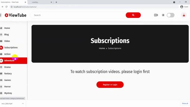 How Subscriptions Works in ViewTube WordPress Theme смотреть онлайн