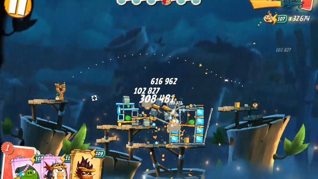 angry birds 2. схватка синей троицы ! мотя утолкала босса ! смотреть онлайн
