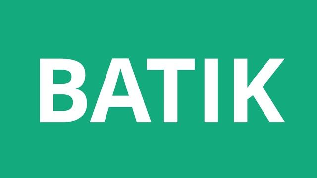 How To Pronounce Batik - Pronunciation Academy