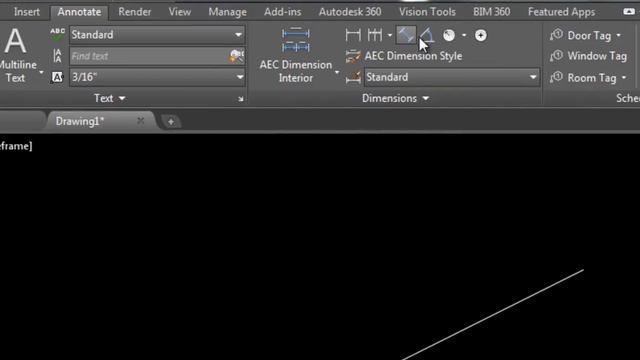 Basic Dimensioning Tools in AutoCAD Architecture 2015 смотреть онлайн