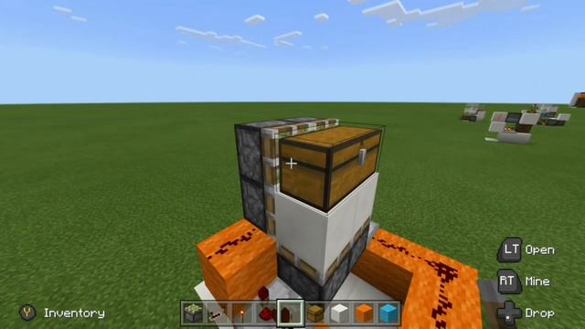 Minecraft Bedrock - Hidden Wall Chests Tutorial ( Xbox / MCPE / Windows 10 / Switch ) смотреть онлайн