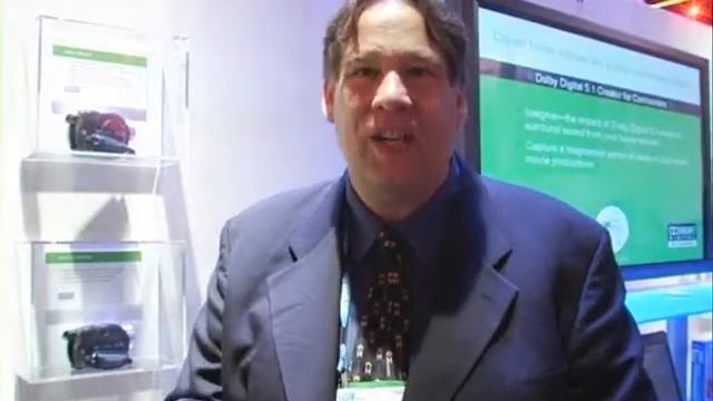 Dolby adds 5.1 surround sound to camcorders (CES 2007) смотреть онлайн