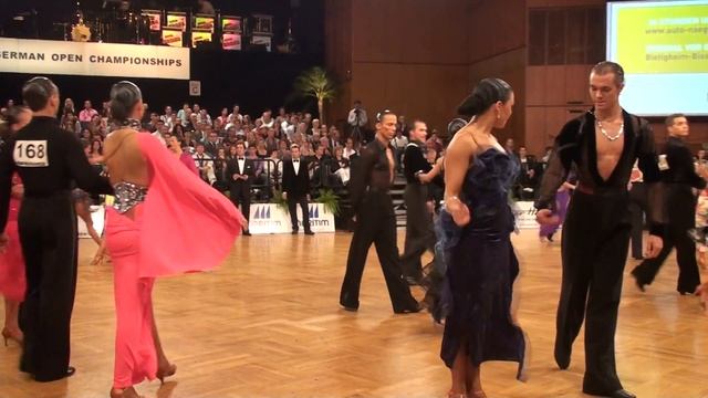 GERMAN OPEN CHAMPIONSHIPS 2010 - IDSF GRAND SLAM LATIN - RUMBA 2 R4 смотреть онлайн