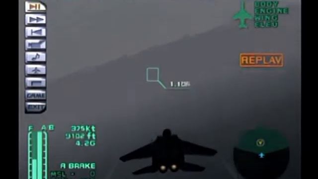 (DC)Aero Dancing F : TC 15 Replay by F-15DJ Eagle Aggressor (Front View) смотреть онлайн