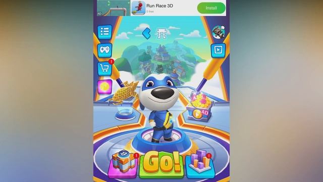 Talking Tom Hero Dash: Gameplay Walkthrough Part 10 - New Laser Ship! (iOS, Android) смотреть онлайн