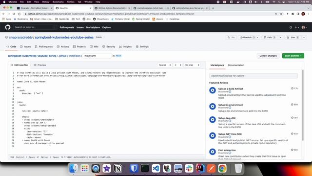 Spring Boot + Kubernetes Tutorial Series - Part 8 : Continuous Integration using GitHub Actions смотреть онлайн