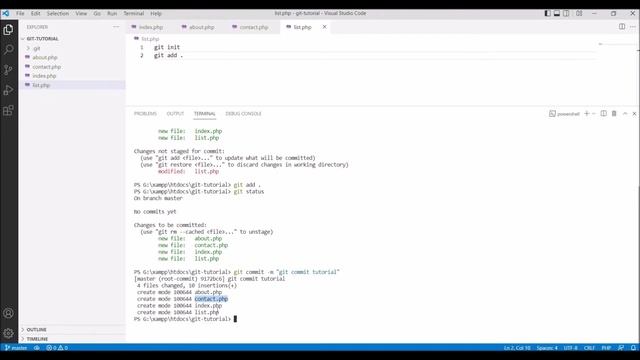 Git Commit | Record changes to the repository | Git Tutorial смотреть онлайн