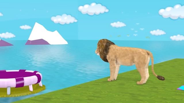 Cow Mammoth Elephant Lion Bear Monkey Guess The Right Door ESCAPE ROOM CHALLENGE Animal Cage Game # смотреть онлайн