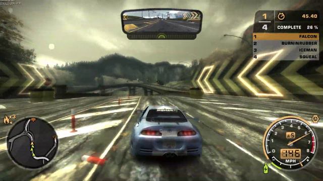 Need for Speed Most Wanted (PC 2005) Walkthrough Part 9 "Overrated Rubberbanding" смотреть онлайн