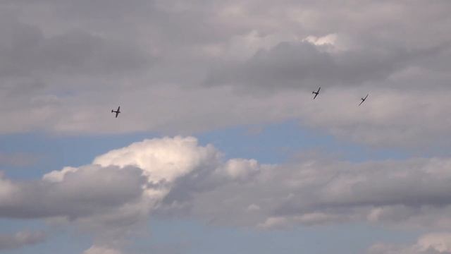 'Hurricane Summer' - 7 Hawker Hurricanes -  Shuttleworth Military Pageant 2019