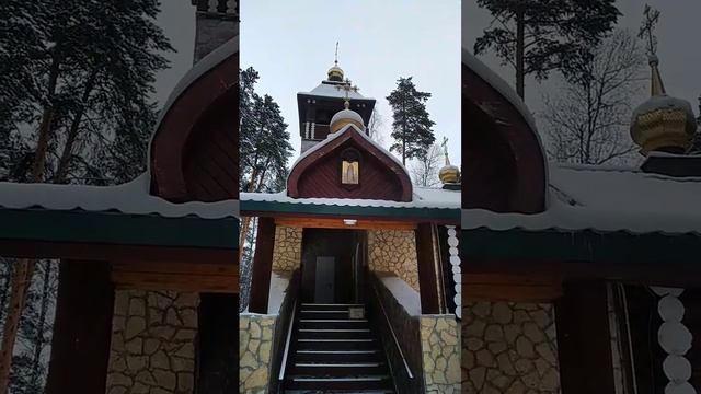 Храм Серафима Саровского.Ганина Яма. смотреть онлайн