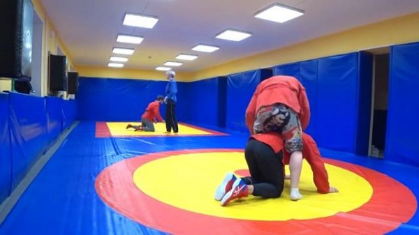 Тренировка по Самбо в SKY-Fitness Оленегорск