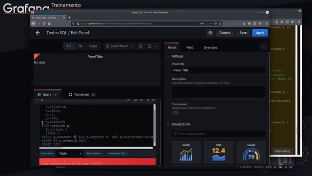 30.c - Aprendendo a ler a estrutura de SQL do Zabbix para Grafana смотреть онлайн