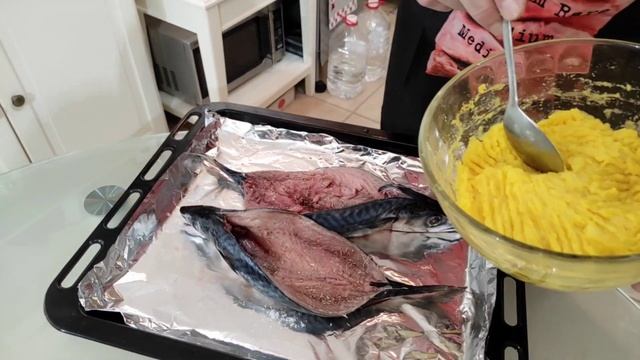 скумбрия фаршированная пюре. вам понравится смотреть онлайн