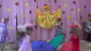 «Танец с зонтиками» (старший дошкольный возраст)