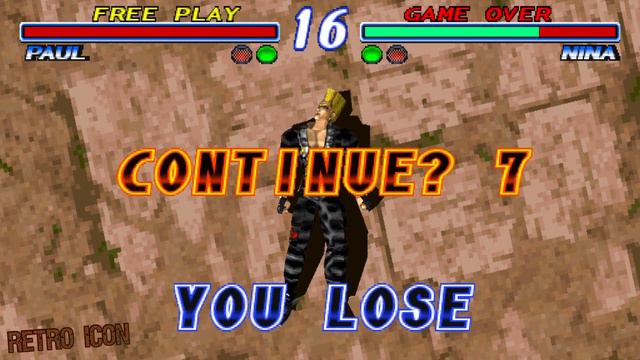 Tekken 2 - Paul Phoenix - Gameplay смотреть онлайн