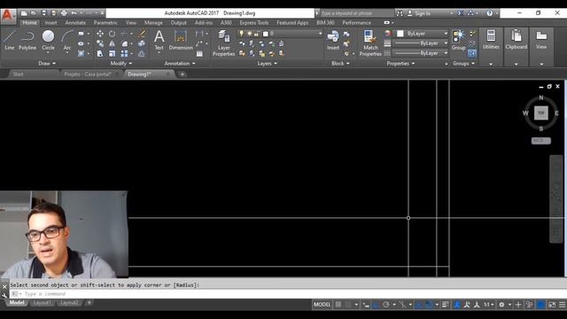 PolyLine Como utilizar o comando dentro do AutoCAD 2020 смотреть онлайн